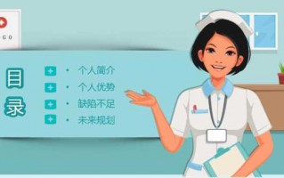 护士德能勤绩PPT模板的简单介绍