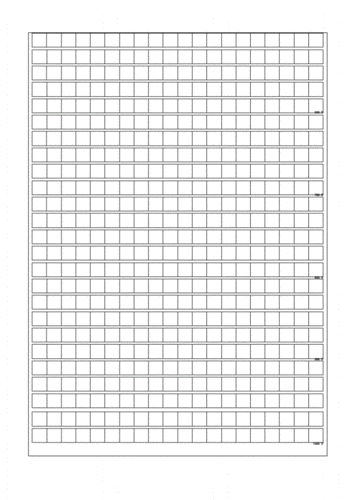 300格稿纸模板下载（300格稿纸图片）-第2张图片-马瑞范文网